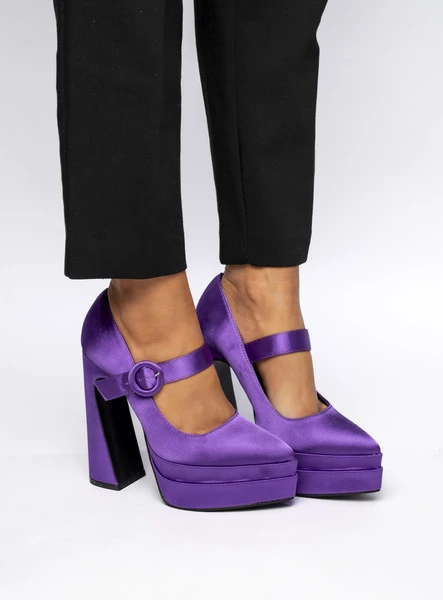 Damskie Szpilki LAVENDER GLAM PURPLE