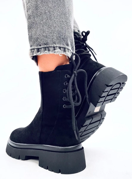 Botki zamszowe BOBBIE BLACK