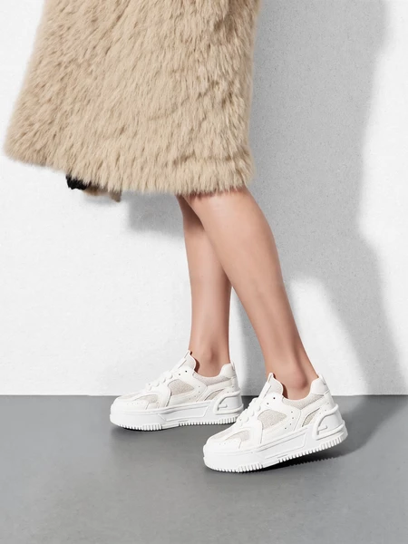 Sneakersy Urban Chic White