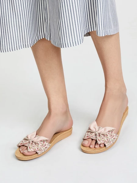 Sandały LUCYFLORAL PINK
