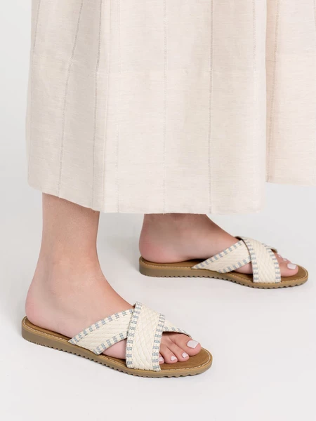 Damskie Sandały WAVE WHITE