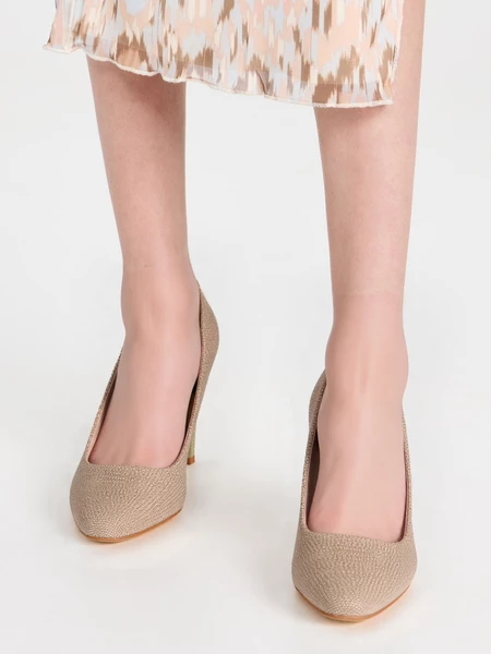 Damskie Szpilki ASTRINA CHAMPAGNE