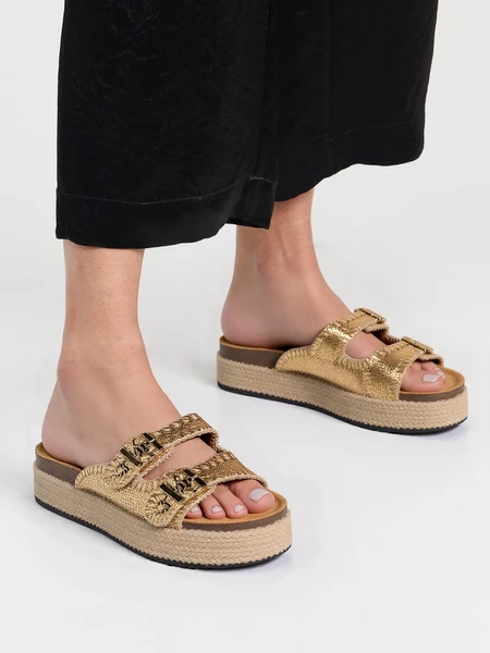 Damskie Klampki Atali GOLD