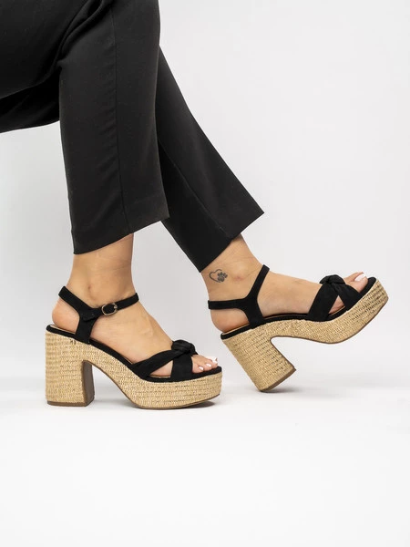 Sandały Letnia Elegancja BLACk