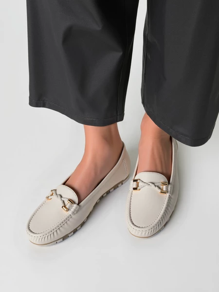 Damskie Mokasyny AMELIA WHITE – Subtelna Elegancja i Codzienny Komfort