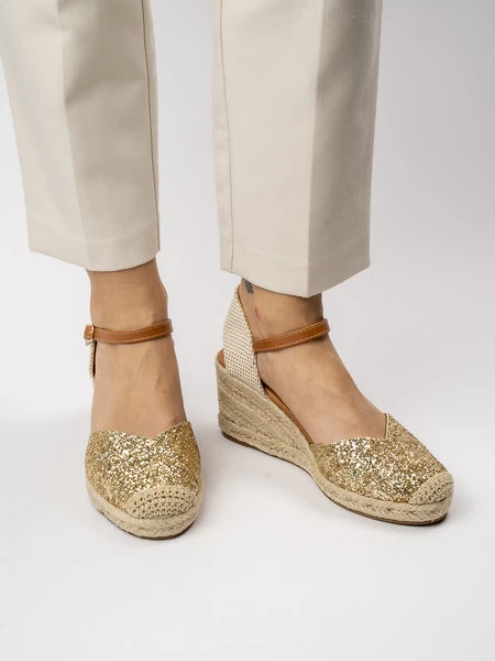 Damskie Espadryle LOLA GOLD