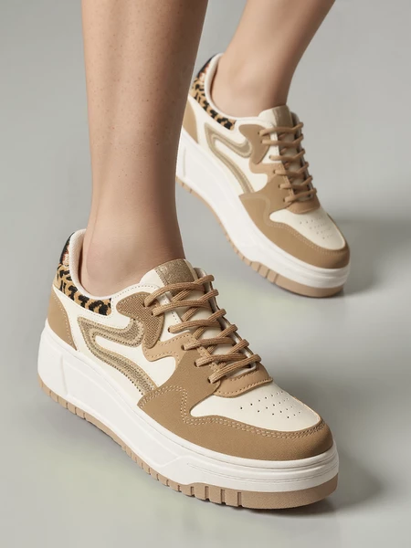 Damskie Sneakersy AVANA – Beige 