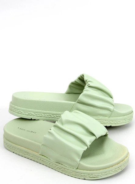 Klapki damskie ATISSA GREEN