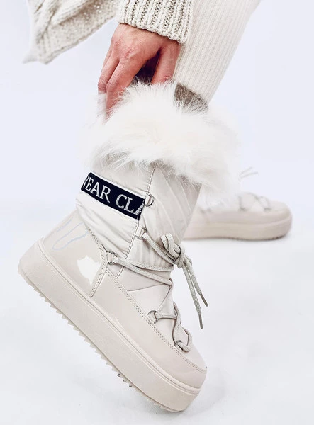 Śniegowce z futrem KENDALS BEIGE