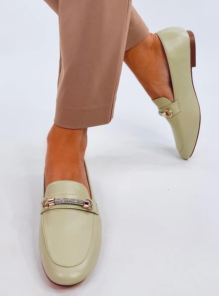 Mokasyny damskie GESSA GREEN