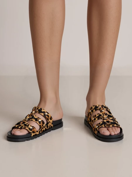 Sandaly Miejskie Ringo Leopard