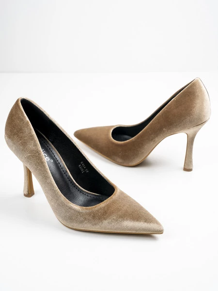 Czółenka Kim w kolorze Khaki