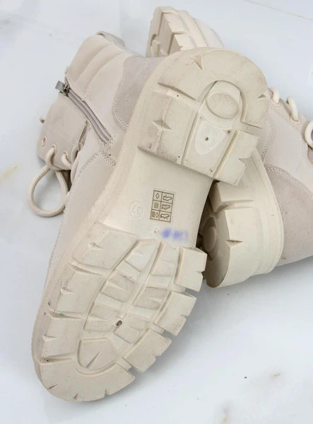 Botki sznurowane ocieplane TOREY WHITE II GATUNEK