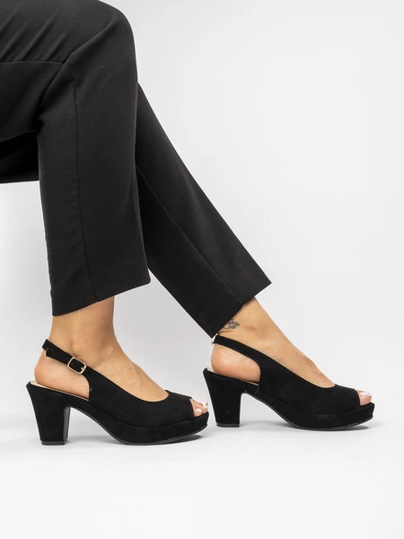 Sandały Misia Black