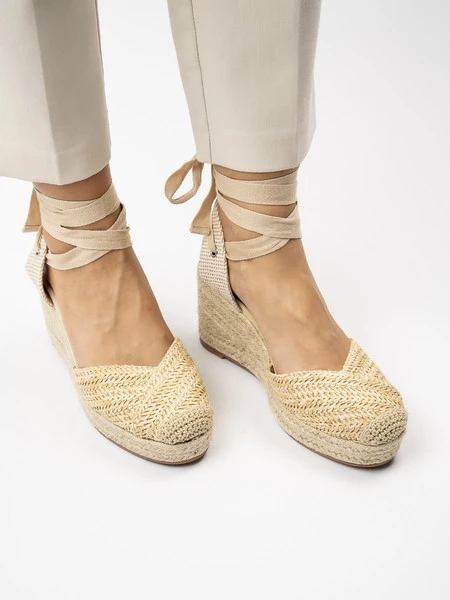 Klapki Esprito Beige