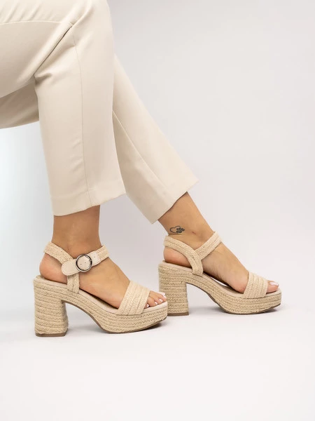 Klapki Eleganzida BEIGE