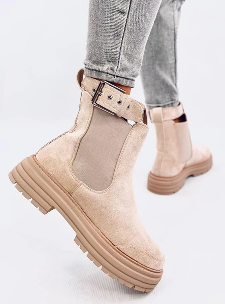 Sztyblety damskie CARLS BEIGE 