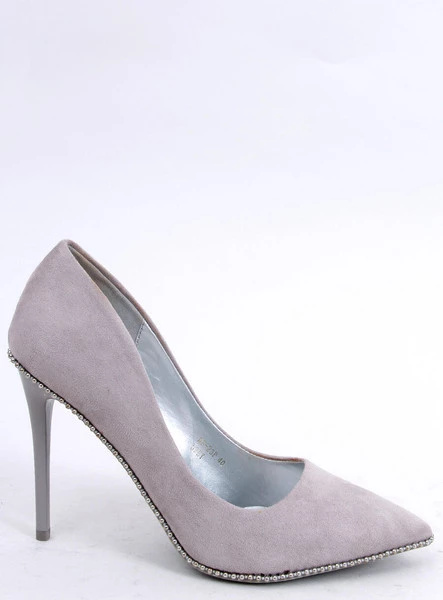 Eleganckie szpilki damskie LINOR GREY