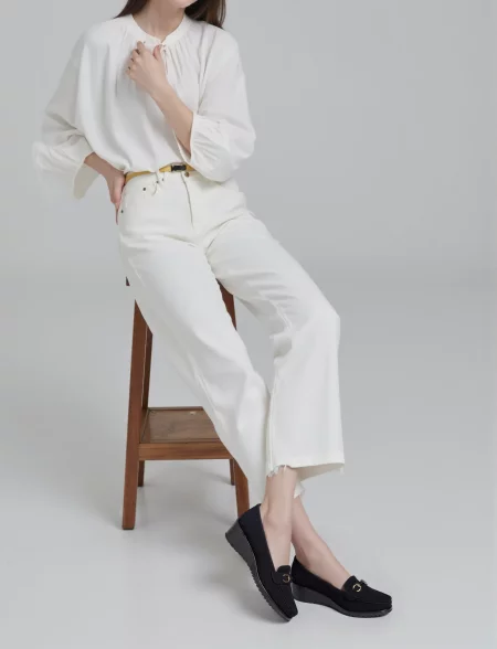 Damskie Mokasyny MIRENA BLACK