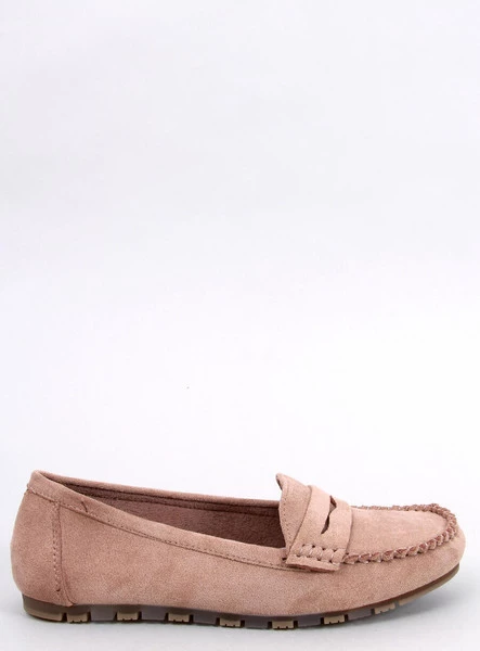 Mokasyny damskie zamszowe ANAYA KHAKI