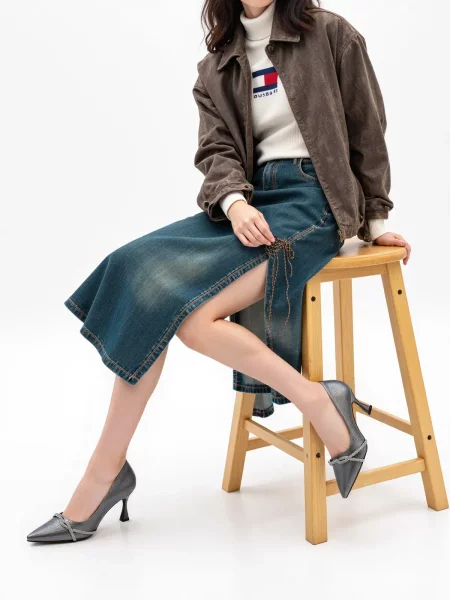 Damskie Czółenka LUNARA BLACK