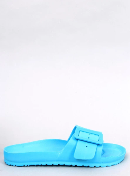 Klapki gumowe z klamerką ROMERO L.BLUE