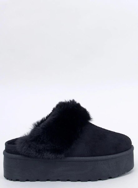 Kapcie śniegowce na platformie ALLOD BLACK