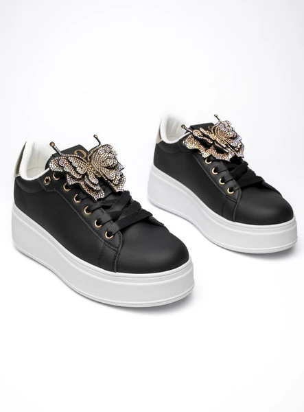 Damskie Sneakersy BUTTERFLY LUX – Black
