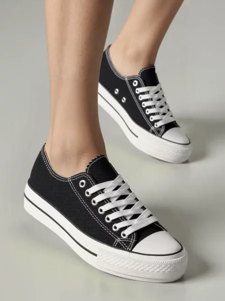 Damskie Trampki KALVAR BLACK