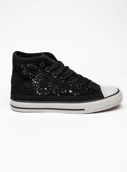 Damskie Trampki BANDANA BLACK