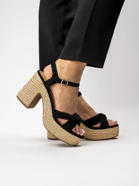 Sandały Letnia Elegancja BLACk