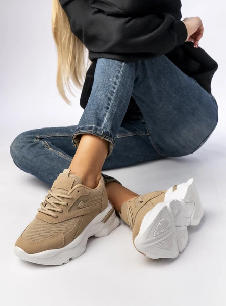 Damskie Sneakersy ZIRANA KHAKI