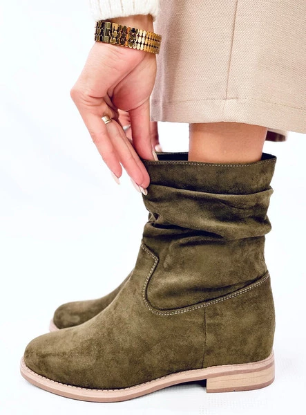 Botki na ukrytym koturnie AMES GREEN