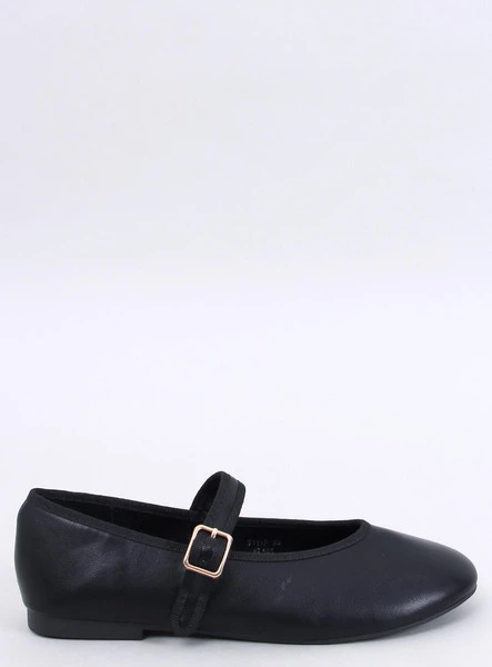 Baleriny z paseczkiem ROTARO BLACK