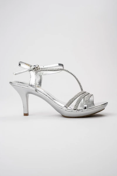 Sandałki Eleganza Srebrne