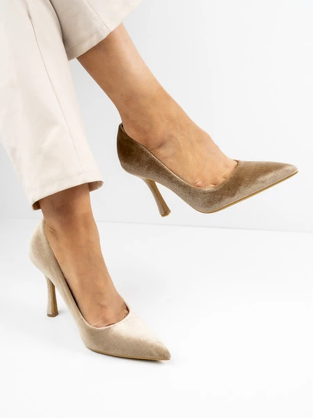 Czółenka Kim w kolorze Khaki