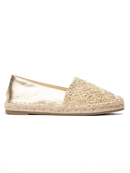 Espadryle Magika Złota
