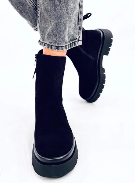 Botki zamszowe BOBBIE BLACK