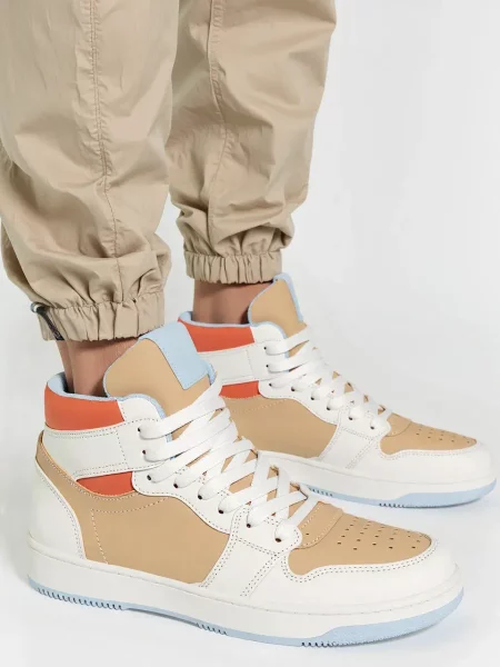 Damskie Sneakersy VELTOX WHITE/KHAKI