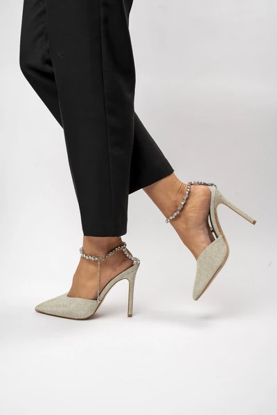 Damskie Szpilki GOLD