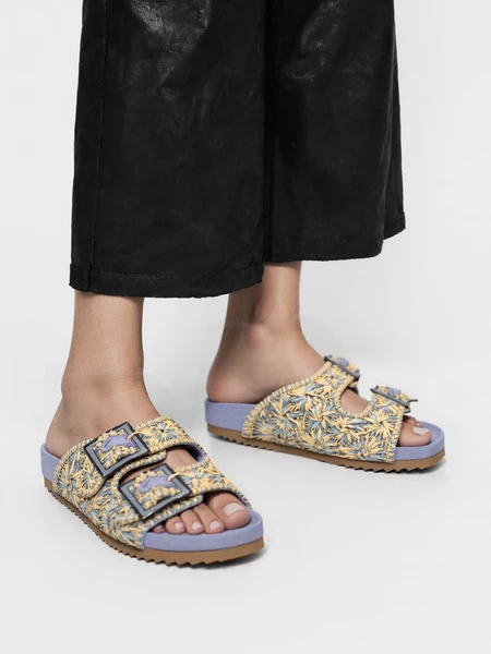 Klapki Daisy Bloom BLUE