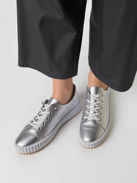 Trampki Lśnienie Silver