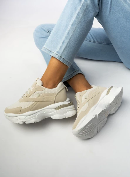 Damskie Sneakersy ZIRANA BEIGE