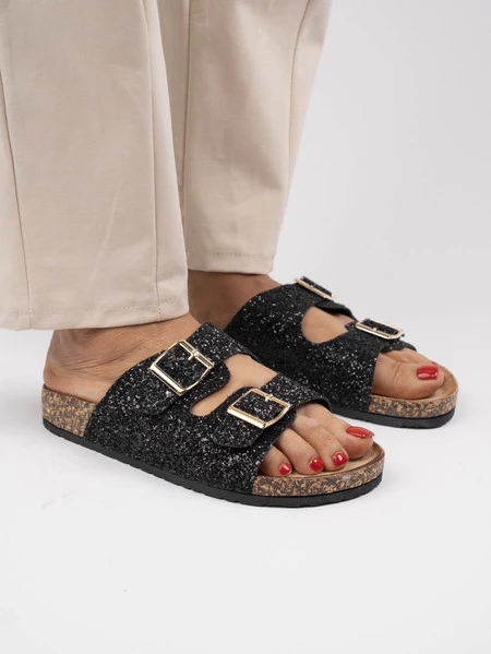 Damskie Sandały BLACK