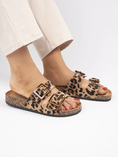 Damskie Sandały LEOPARD