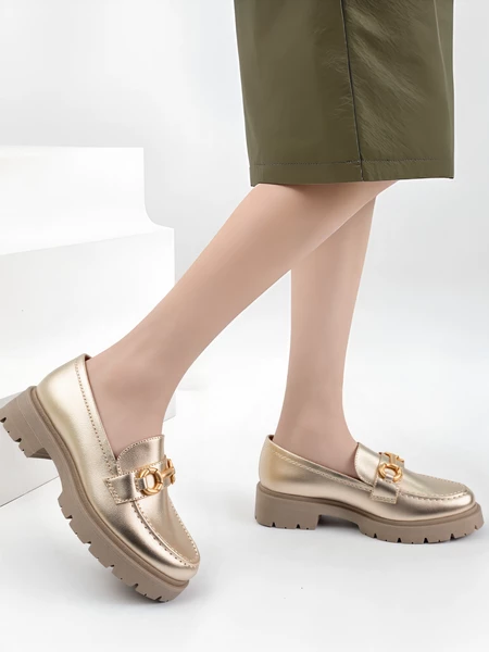 Mokasyny ELEGANCE GOLD