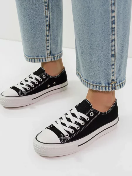 Damskie Trampki KALVAR BLACK