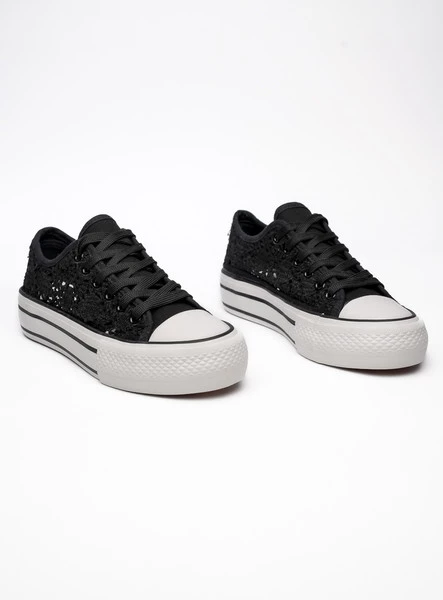 Damskie Trampki BANDANA BLACK