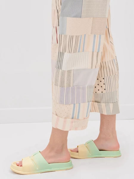 Damskie Klapki ESTRELLA MINT-CREAM