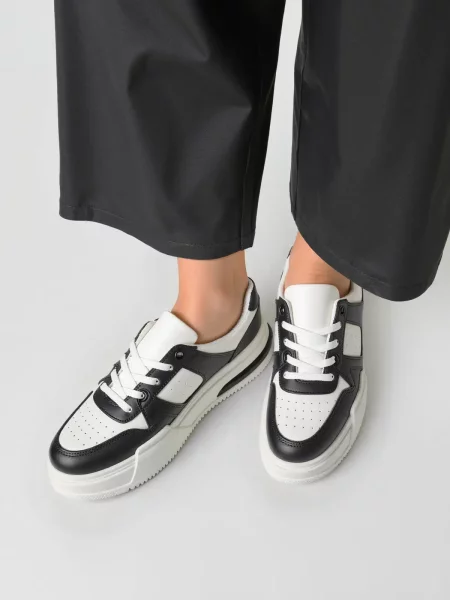 Damskie Sneakersy VELVIA BLACK/WHITE